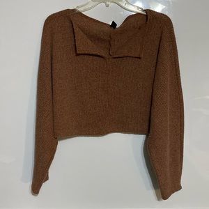 Windsor Cropped Lightweight Sweater